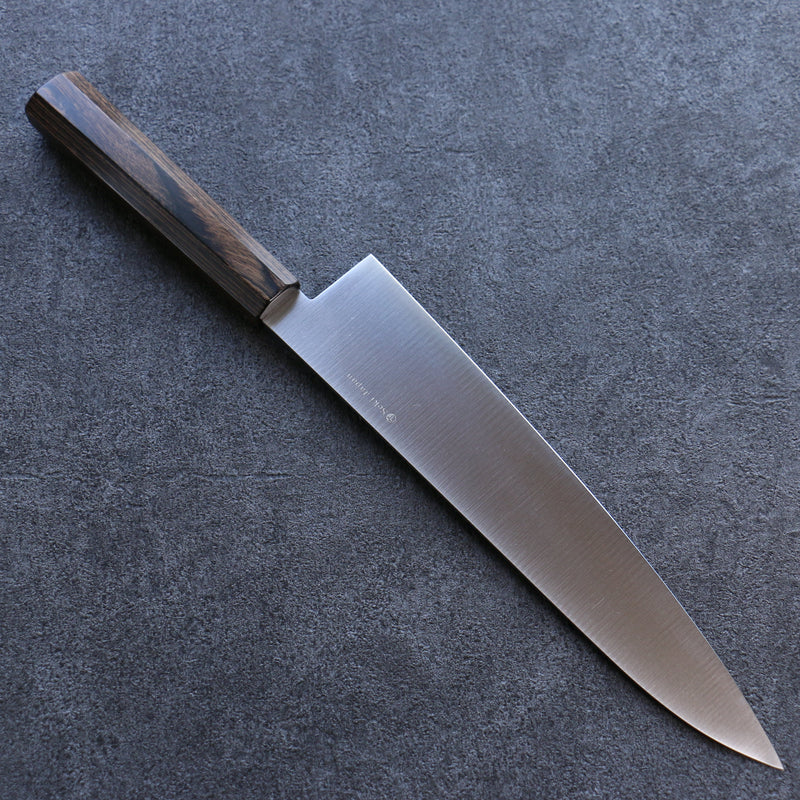 Kanetsune Ichizu VG10 Gyuto  240mm Brown Pakka wood Handle - Japannywholesale