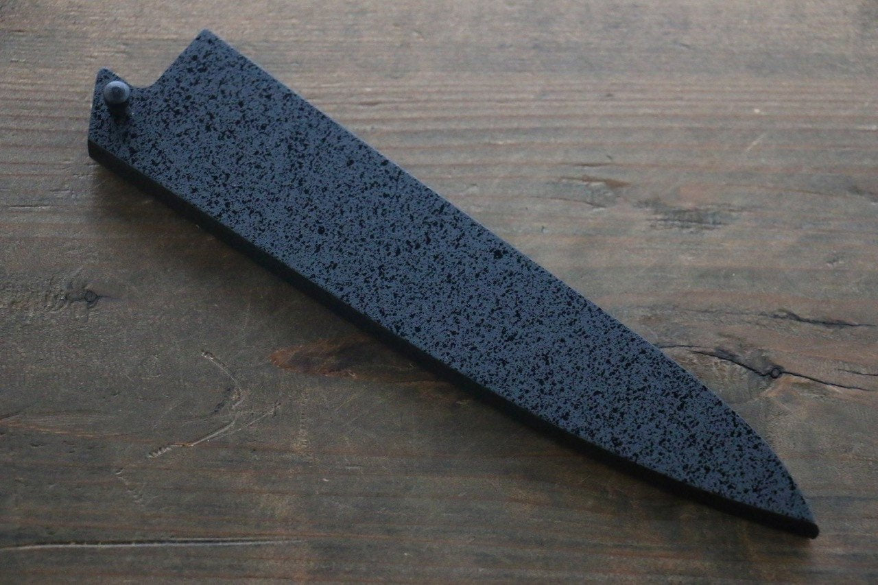 Blue Lacquered Wooden Saya (Sheath) For Petty