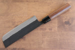 Nao Yamamoto Blue Steel Kurouchi Nakiri  165mm Walnut Handle - Japannywholesale