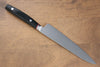 Seisuke Saiun VG10 Damascus Petty-Utility  150mm Black Micarta Handle - Japannywholesale