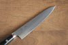 Seisuke Saiun VG10 Damascus Petty-Utility  150mm Black Micarta Handle - Japannywholesale