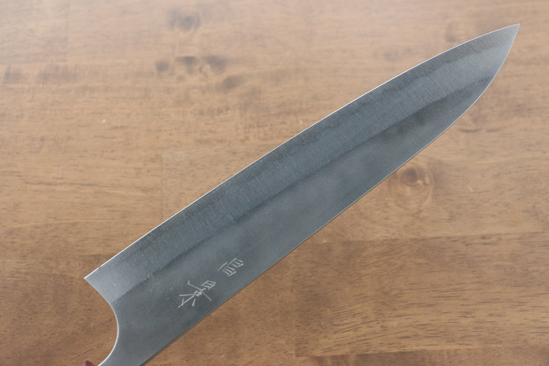 Masakage Yuki White Steel No.2 Nashiji Gyuto  240mm Magnolia Handle - Japannywholesale