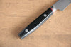 Seisuke Saiun VG10 Damascus Petty-Utility  120mm Black Micarta Handle - Japannywholesale