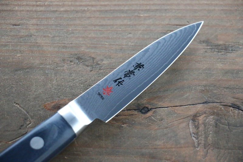 Kanetsune VG10 33 Layer Damascus Petty Japanese Chef Knife 80mm with Plastic handle - Japannywholesale