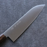 Kanetsune Ichizu VG10 Santoku  180mm Brown Pakka wood Handle - Japannywholesale