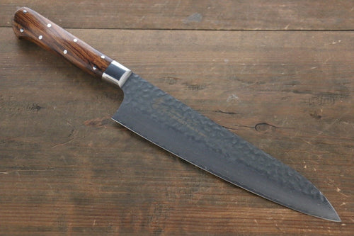 Sakai Takayuki VG10 33 Layer Damascus Gyuto  210mm Desert Ironwood(Sugihara model) Handle - Japannywholesale