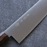 Kanetsune Ichizu VG10 Santoku  180mm Brown Pakka wood Handle - Japannywholesale