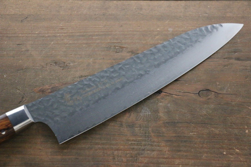 Sakai Takayuki VG10 33 Layer Damascus Gyuto  210mm Desert Ironwood(Sugihara model) Handle - Japannywholesale