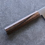 Kanetsune Ichizu VG10 Santoku  180mm Brown Pakka wood Handle - Japannywholesale