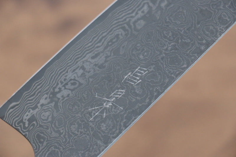 Masakage Kumo VG10 Damascus Santoku  165mm Shitan Handle - Japannywholesale