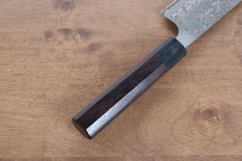 Masakage Kumo VG10 Damascus Santoku  165mm Shitan Handle - Japannywholesale