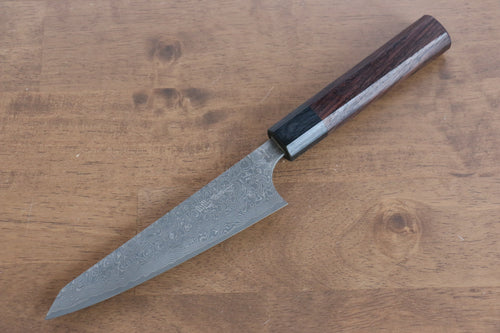 Masakage Kumo VG10 Damascus Honesuki Boning  170mm Shitan Handle - Japannywholesale