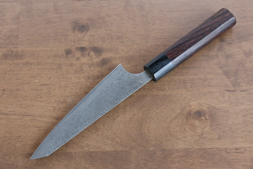 Masakage Kumo VG10 Damascus Honesuki Boning  170mm Shitan Handle - Japannywholesale