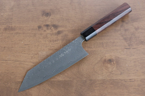 Masakage Kumo VG10 Damascus Bunka  170mm Shitan Handle - Japannywholesale