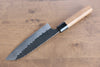 Masakage Koishi Blue Super Black Finished Santoku  165mm American Cherry Handle - Japannywholesale