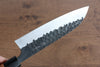 Masakage Koishi Blue Super Black Finished Santoku  165mm American Cherry Handle - Japannywholesale