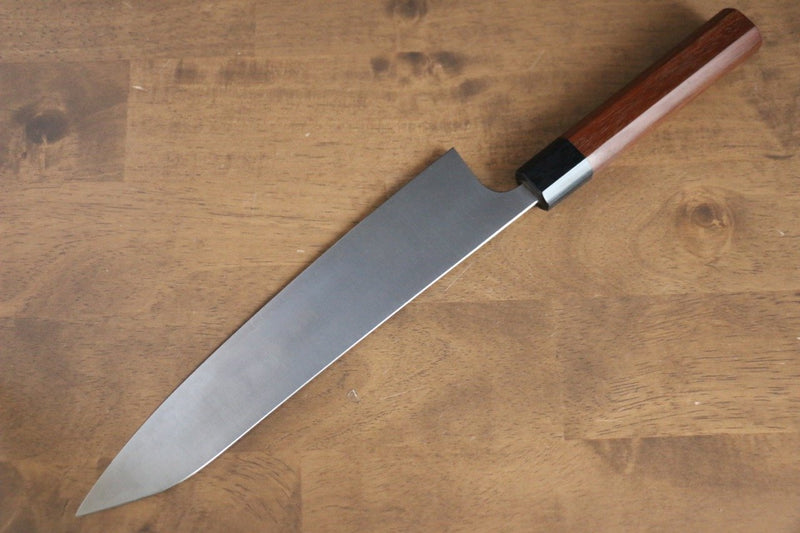 Shibata Takayuki Koutetsu Blue Super Gyuto  240mm Jarrah Handle - Japannywholesale