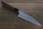 Hideo Kitaoka Blue Steel No.2 Damascus Funayuki  170mm Shitan Handle - Japannywholesale