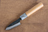 Masakage Mizu Blue Steel No.2 Black Finished Petty-Utility  80mm American Cherry Handle - Japannywholesale