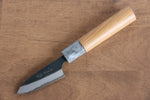 Masakage Mizu Blue Steel No.2 Black Finished Petty-Utility  80mm American Cherry Handle - Japannywholesale