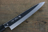 Sakai Kikumori VG10 Mirrored Finish Petty-Utility  150mm Ebony Wood Handle - Japannywholesale