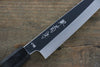 Sakai Kikumori VG10 Mirrored Finish Petty-Utility  150mm Ebony Wood Handle - Japannywholesale