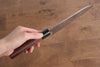 Seisuke VG10 Hammered(Maru) Santoku  165mm Morado Handle - Japannywholesale