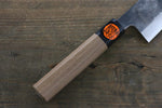 Shigeki Tanaka Blue Steel No.2 TEKKA Kurouchi Santoku Japanese Chef Knife 165mm - Japannywholesale