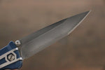 MCUSTA Katana VG10 Pocket Knife 80mm Aluminium (Blue/Orange) Handle - Japannywholesale
