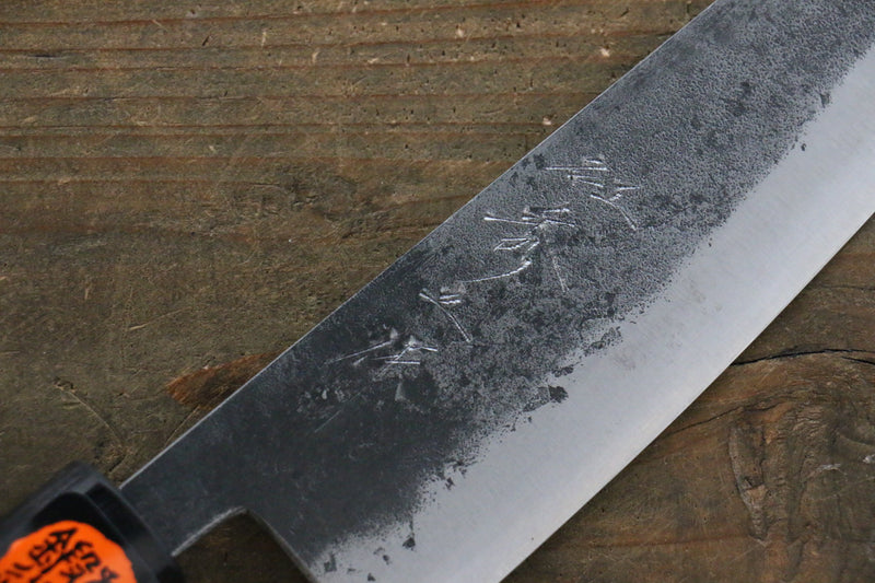 Shigeki Tanaka Blue Steel No.2 TEKKA Kurouchi Gyuto Japanese Chef Knife 180mm - Japannywholesale