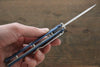 MCUSTA Katana VG10 Pocket Knife 80mm Aluminium (Blue/Orange) Handle - Japannywholesale