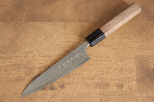 Nao Yamamoto VG10 Damascus Petty-Utility  135mm Walnut Handle - Japannywholesale