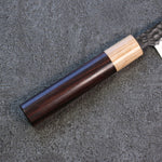 Seisuke Shitan Blue Super Hammered Kurouchi Petty-Utility  135mm Shitan Handle - Japannywholesale