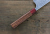 Yoshimi Kato Silver Steel No.3 Hammered Gyuto Japanese Chef Knife 240mm with Red Honduras Handle - Japannywholesale