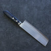 Kunihira VG1 Migaki Finished Usuba  165mm Navy blue Pakka wood Handle - Japannywholesale