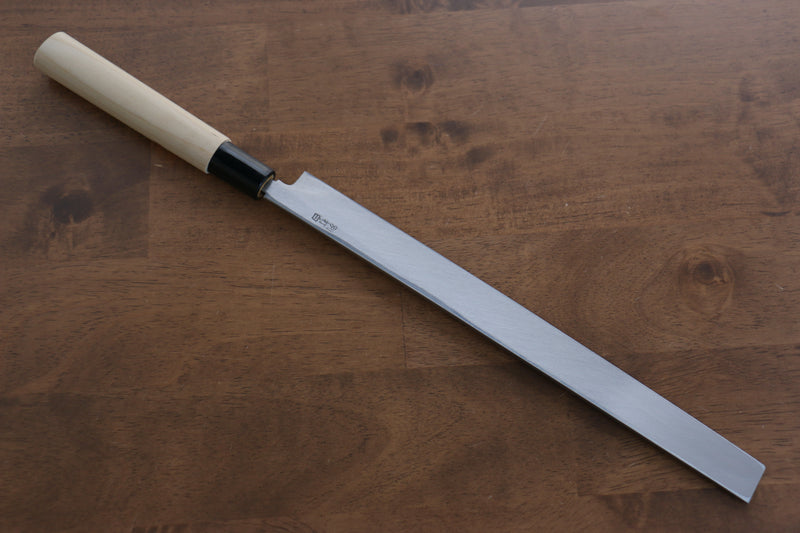 Sakai Takayuki White Steel Takohiki  Magnolia Handle - Japannywholesale