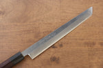 Jikko White Steel No.2 Sakimaru Yanagiba  210mm Shitan Handle - Japannywholesale