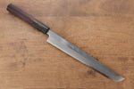 Jikko White Steel No.2 Sakimaru Yanagiba  240mm Shitan Handle - Japannywholesale