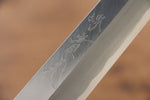 Jikko White Steel No.2 Sakimaru Yanagiba  240mm Shitan Handle - Japannywholesale