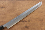 Jikko White Steel No.2 Sakimaru Yanagiba  270mm Shitan Handle - Japannywholesale