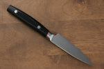 Seisuke Saiun VG10 Damascus Paring  90mm Black Micarta Handle - Japannywholesale