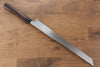 Jikko White Steel No.2 Sakimaru Yanagiba  330mm Shitan Handle - Japannywholesale