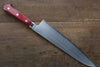 Takamura Knives SG2 Gyuto  210mm with Red Pakka wood Handle - Japannywholesale