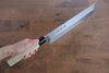 Sakai Takayuki Kasumitogi White Steel Hamokiri  300mm Magnolia Handle - Japannywholesale