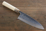 Sakai Takayuki Uzushio White Steel No.2 Deba  Magnolia Handle - Japannywholesale