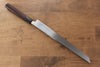 Jikko White Steel No.2 Sakimaru Yanagiba  300mm Shitan Handle - Japannywholesale