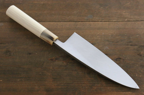 Sakai Takayuki Uzushio White Steel No.2 Deba  Magnolia Handle - Japannywholesale