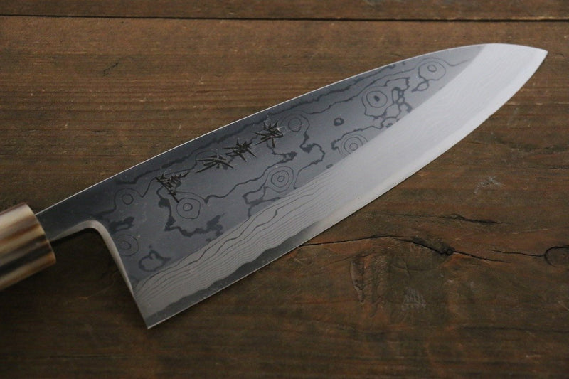 Sakai Takayuki Uzushio White Steel No.2 Deba  Magnolia Handle - Japannywholesale