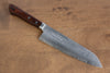 Kunihira Tanzo VG1 Hammered Gyuto  180mm Mahogany Handle - Japannywholesale