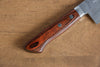 Kunihira Tanzo VG1 Hammered Gyuto  180mm Mahogany Handle - Japannywholesale